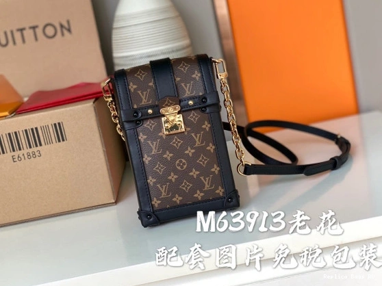Cheap VERTICAL VUITTON POCHETTE LOUIS TRUNK 0808